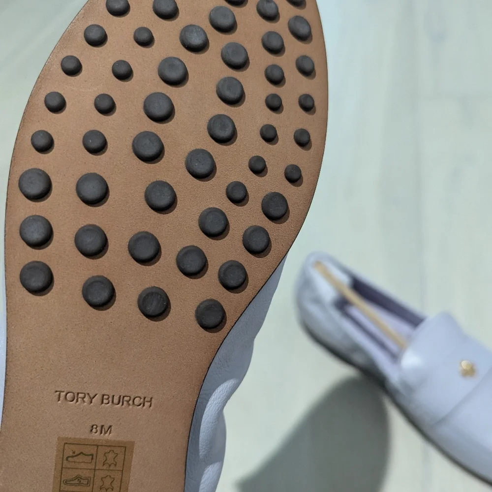Tory Burch Ballet Loafers with Gold Detail